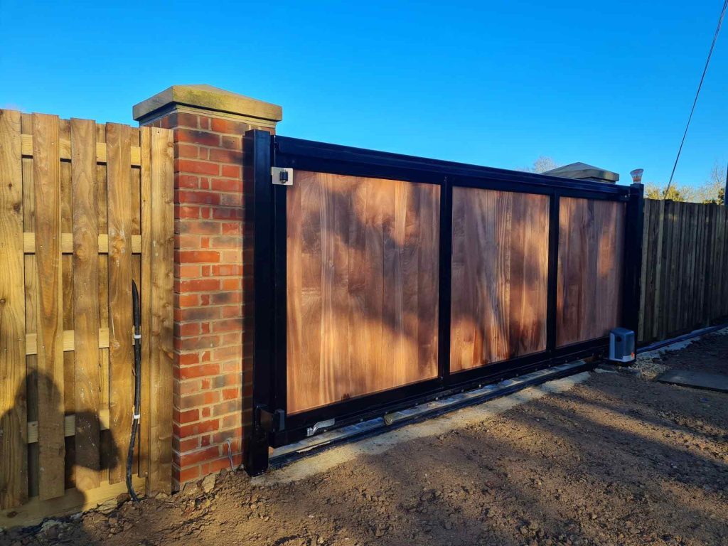 Electric Track Sliding Gate