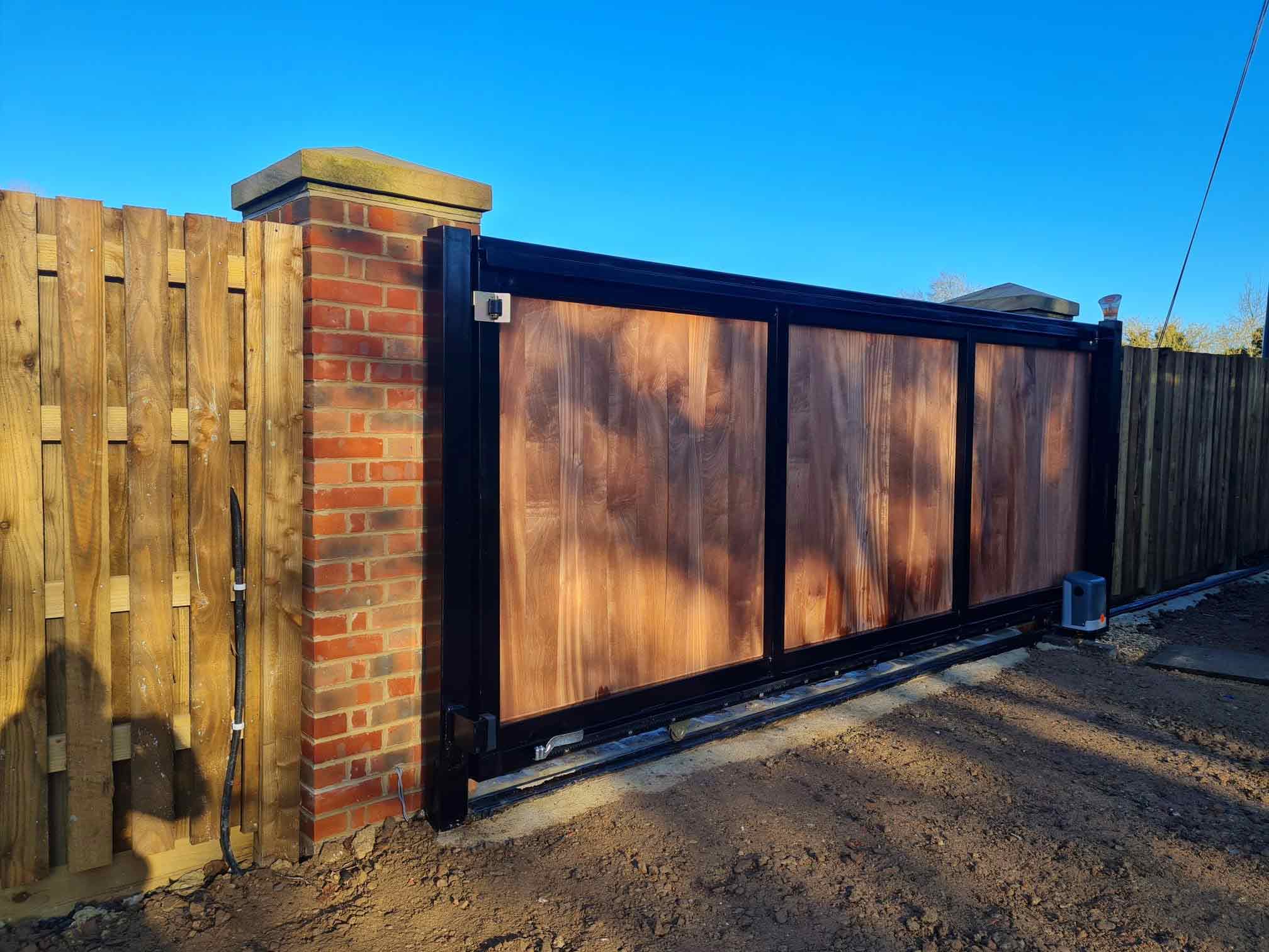 Electric Track Sliding Gate